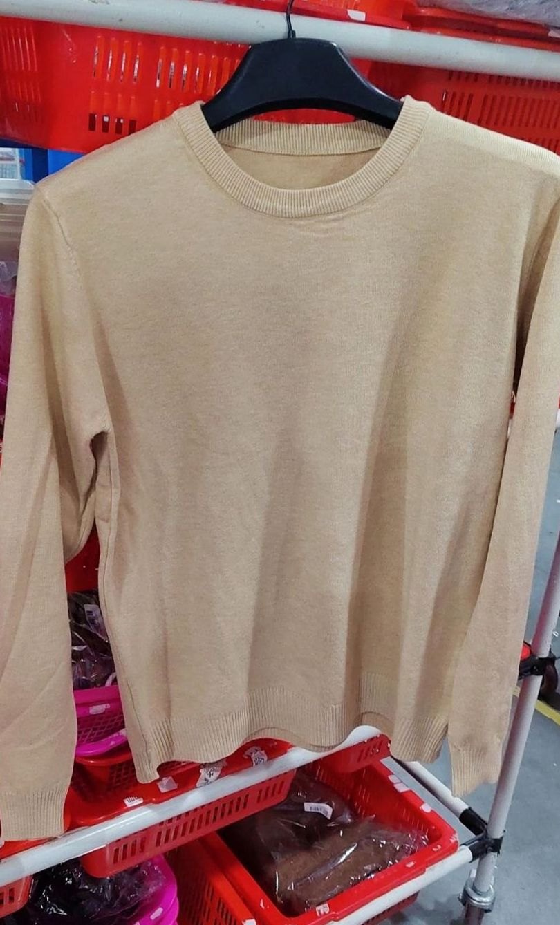 Men's Classic Crew-Neck Knitted Sweater
