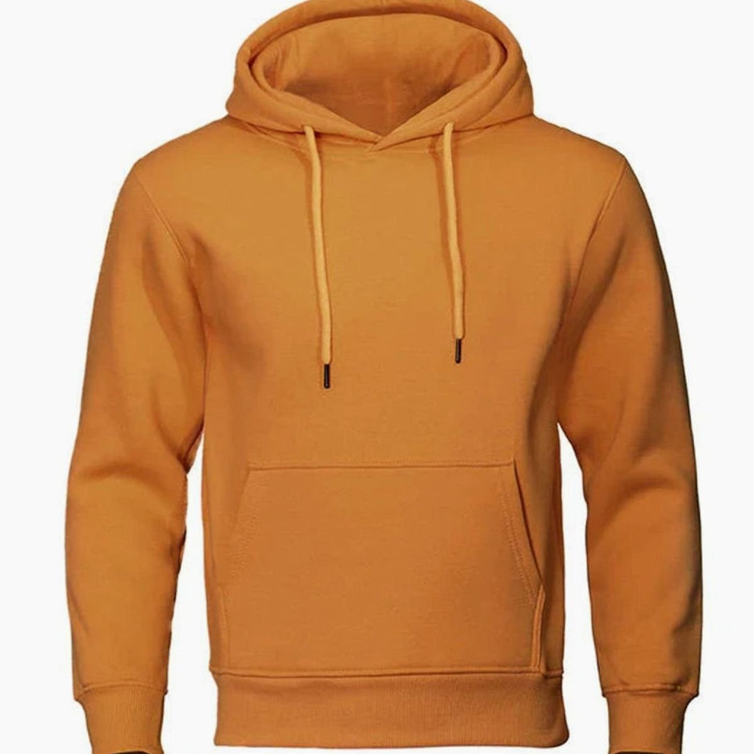 Men's Fleece Drawstring Pullover Hoodie Sweatshirt