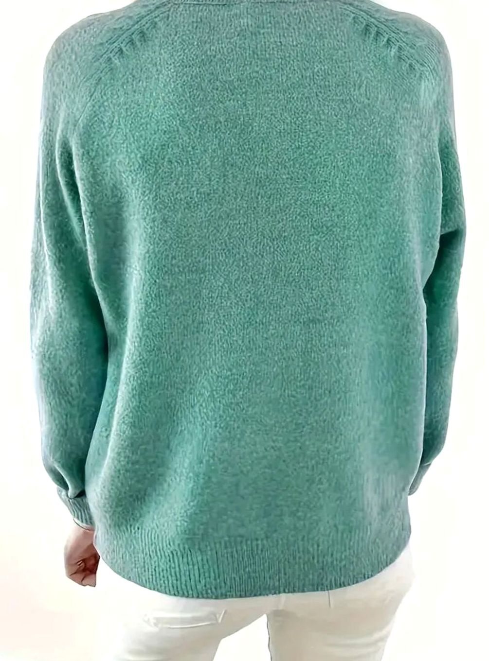 Men's Half-Button Collar Knitted Jumper