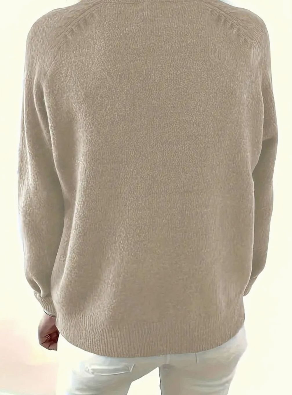 Men's Half-Button Collar Knitted Jumper, Teal