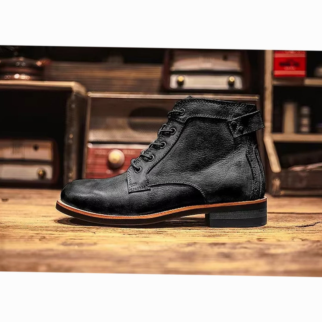 Men's Lace-Up Ankle Boots Casual Urban Everyday