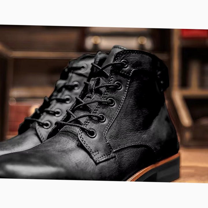 Men's Lace-Up Ankle Boots Casual Urban Everyday