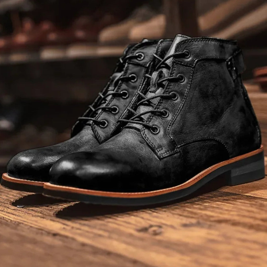 Men's Lace-Up Ankle Boots Casual Urban Everyday