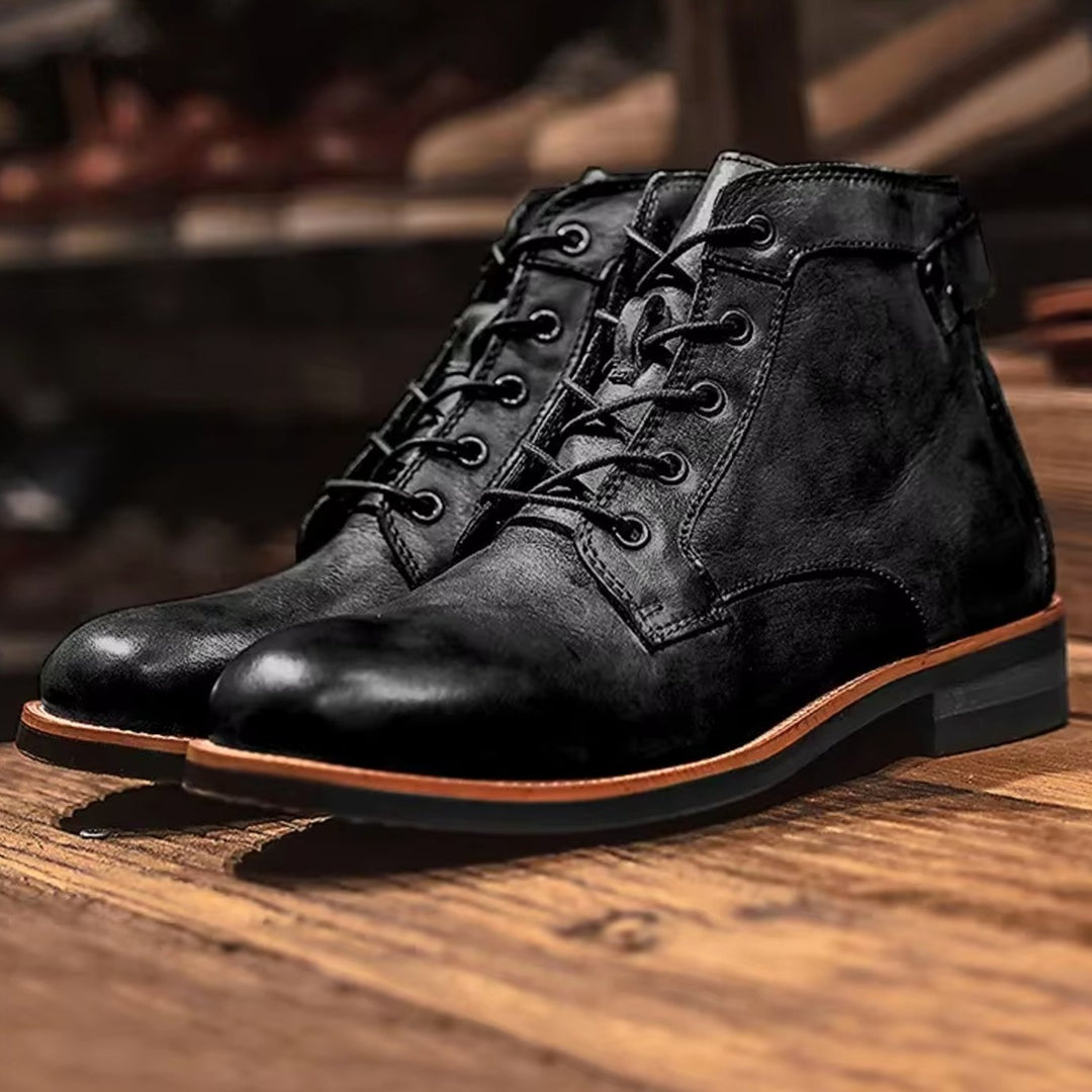 Men's Lace-Up Ankle Boots Casual Urban Everyday