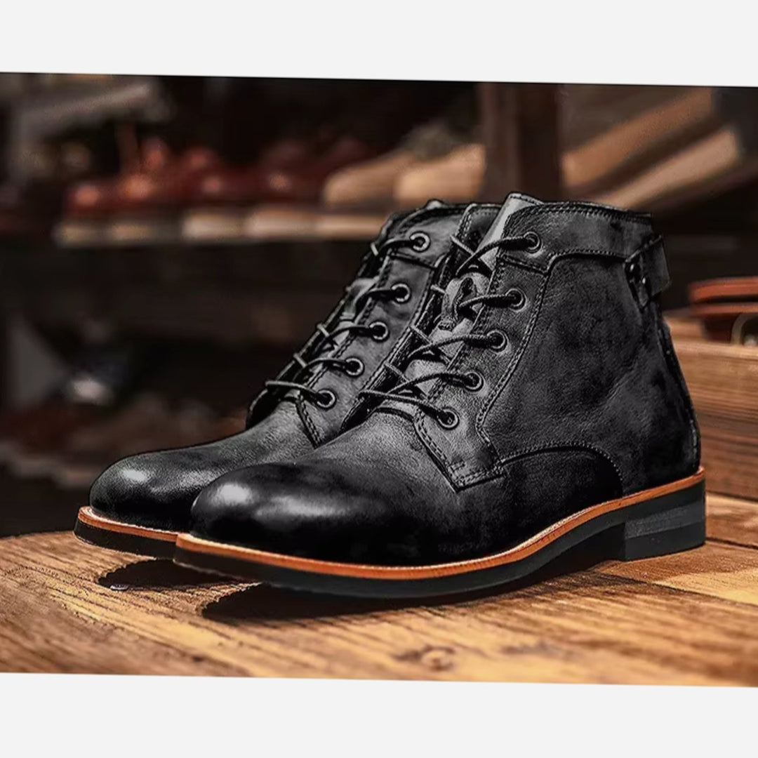 Men's Lace-Up Ankle Boots Casual Urban Everyday
