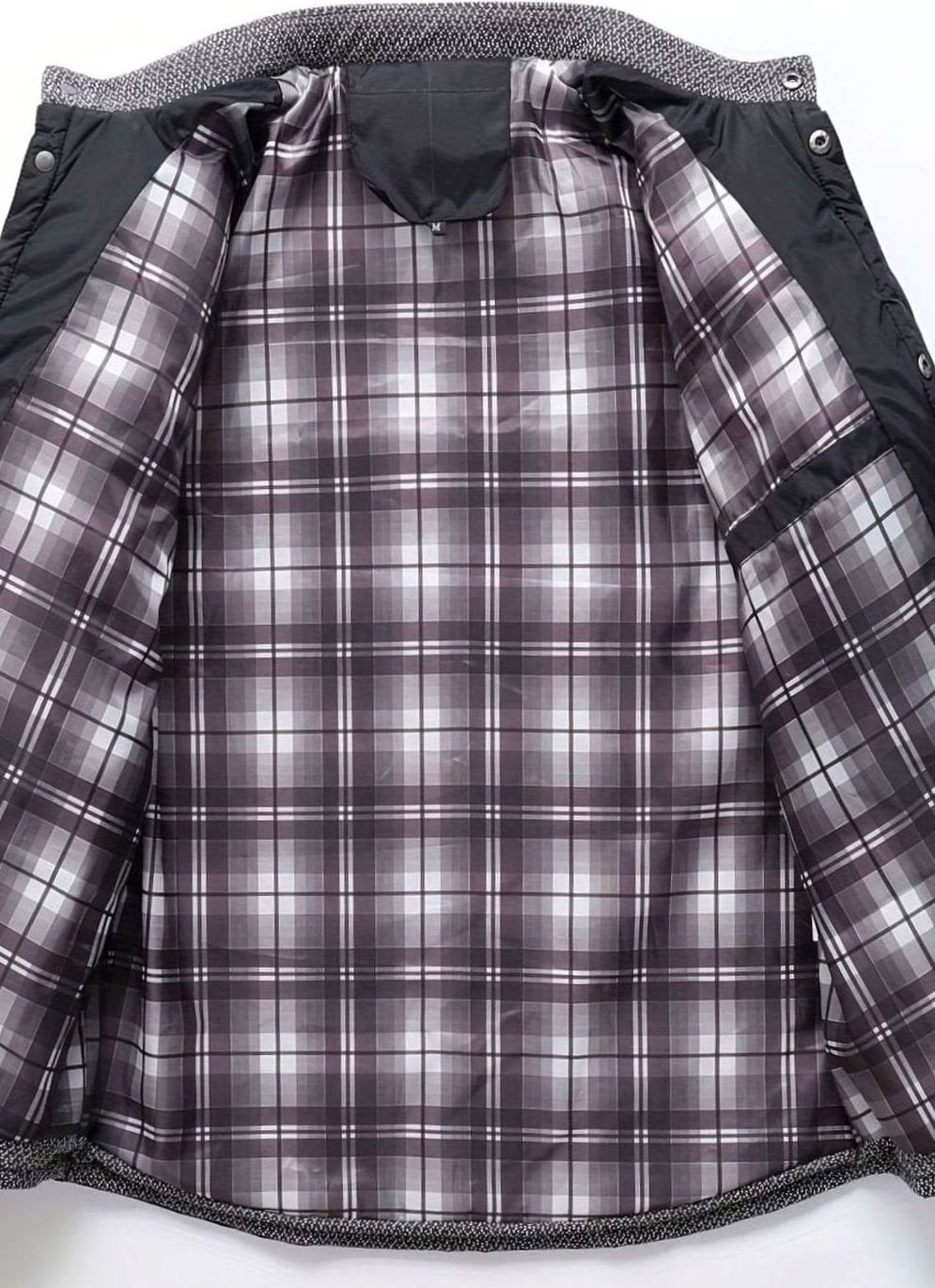 Men's Lightweight Quilted Stand-Collar Zip-Up Jacket