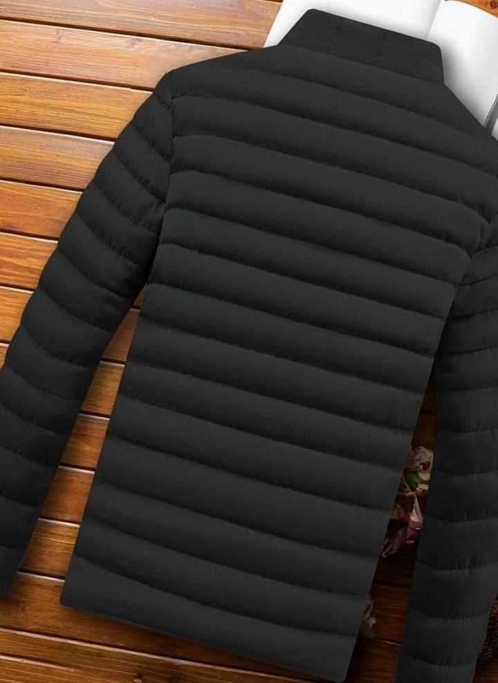 Men's Lightweight Quilted Zip-Up Puffer Jacket