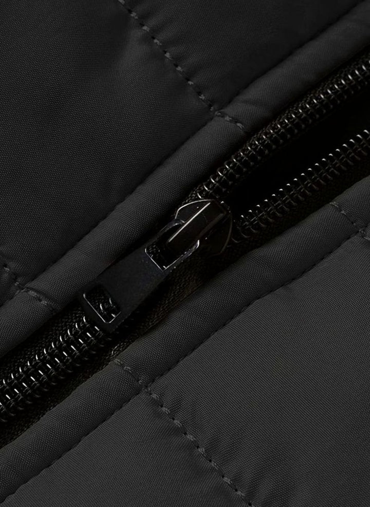 Men's Lightweight Quilted Zip-Up Puffer Jacket