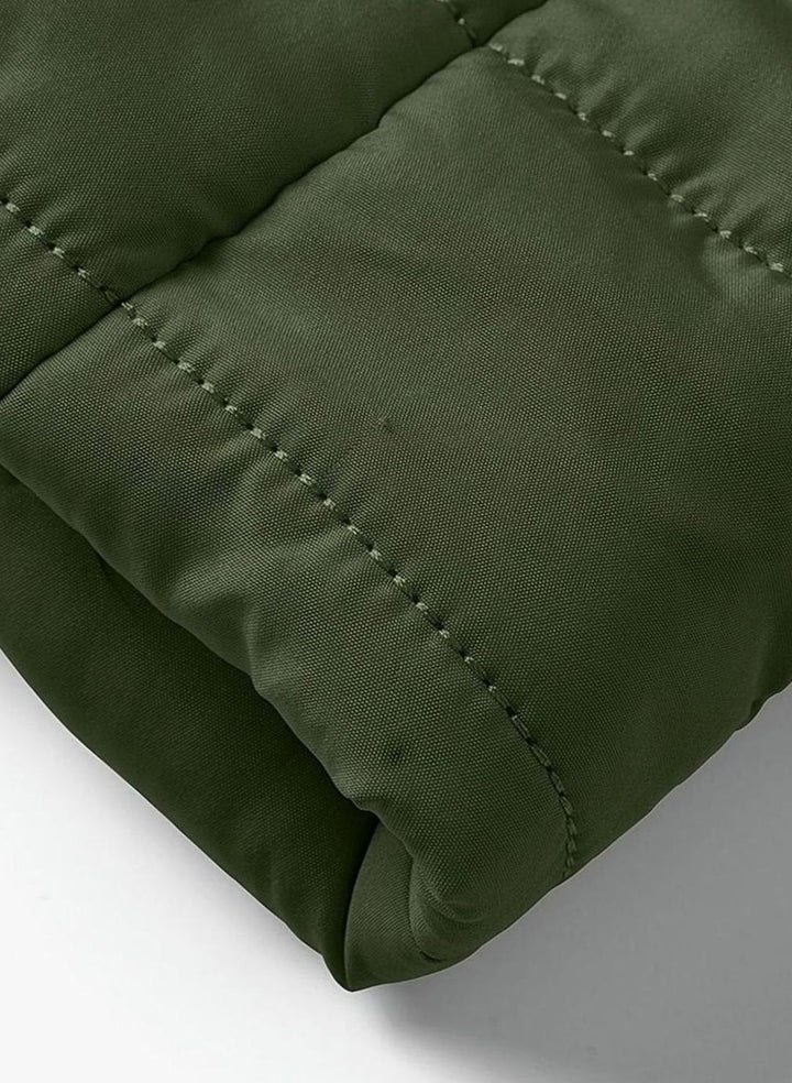 Men's Lightweight Quilted Zip-Up Puffer Jacket