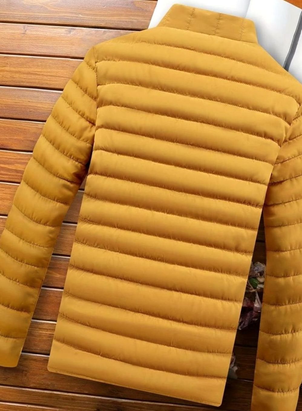 Men's Lightweight Quilted Zip-Up Puffer Jacket