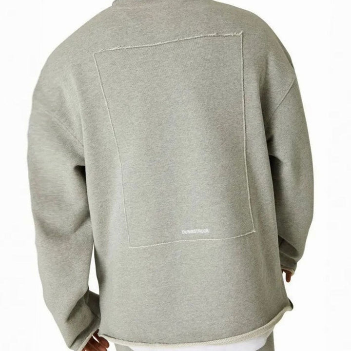 Men's Relaxed Fit Crew Neck Lounge Sweatshirt