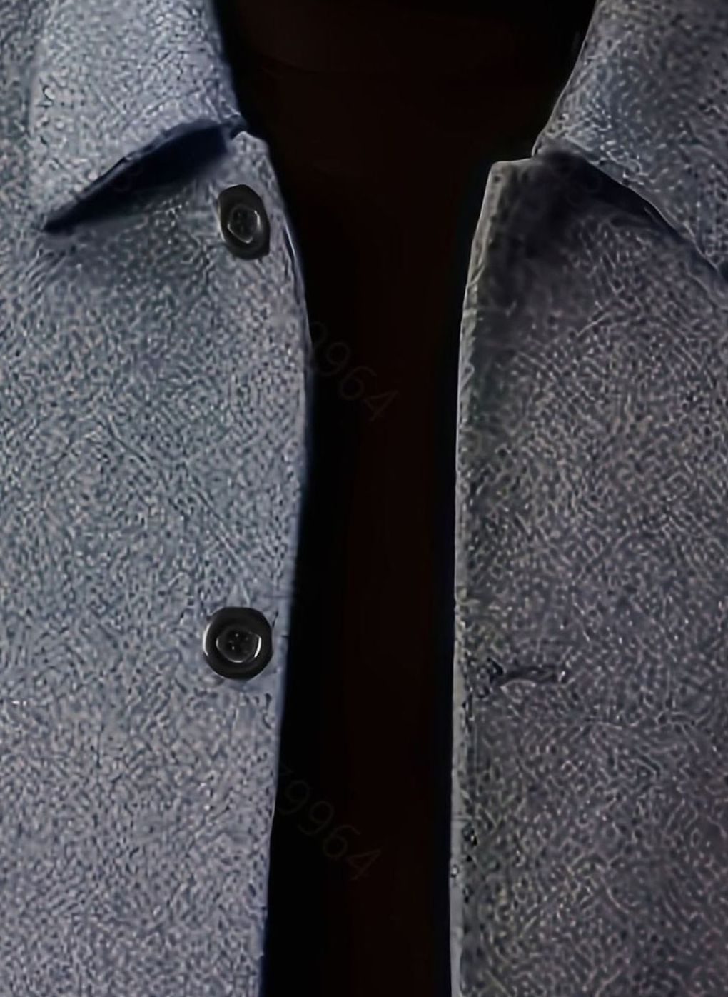 Men's Relaxed-Fit Single-Breasted Wool Overcoat
