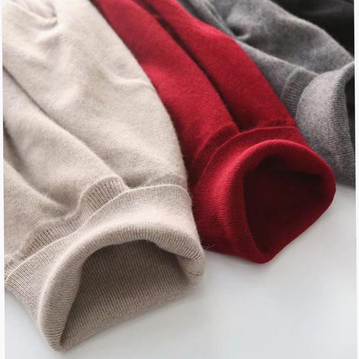 Men's Slim-Fit Turtleneck Knitted Sweater