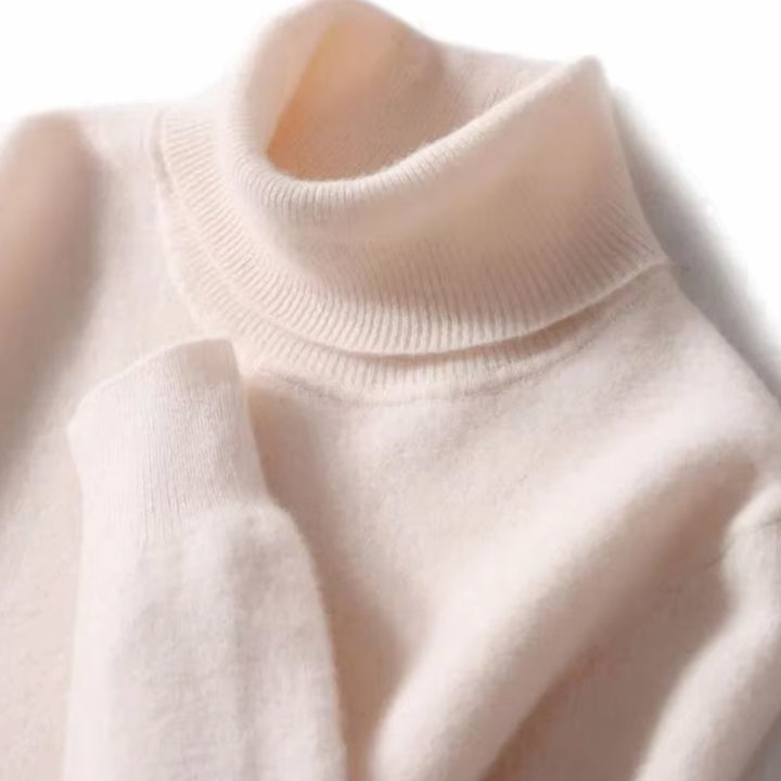 Men's Slim-Fit Turtleneck Knitted Sweater