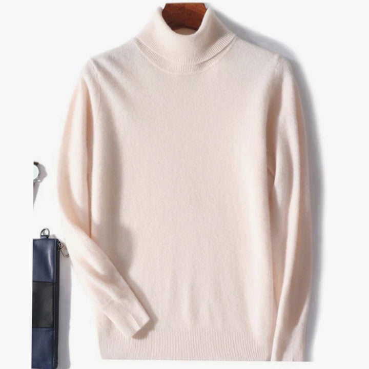 Men's Slim-Fit Turtleneck Knitted Sweater