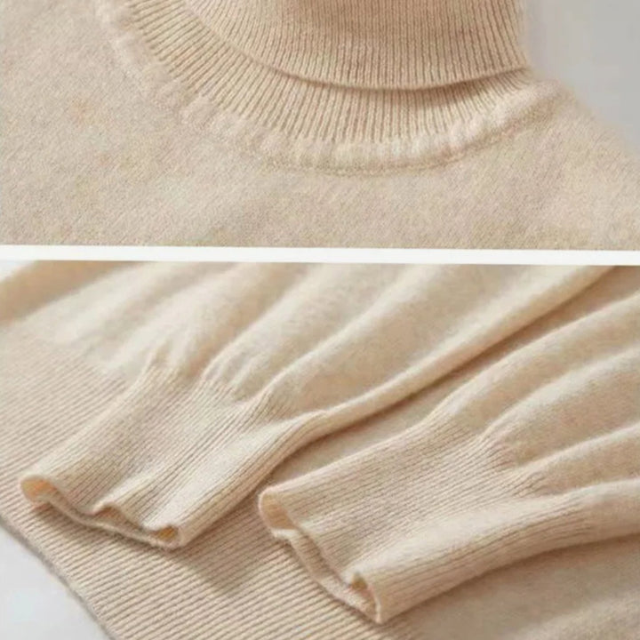 Men's Slim-Fit Turtleneck Knitted Sweater