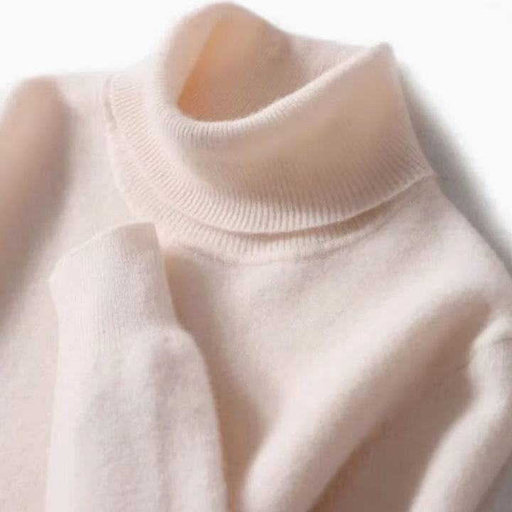 Men's Slim-Fit Turtleneck Knitted Sweater