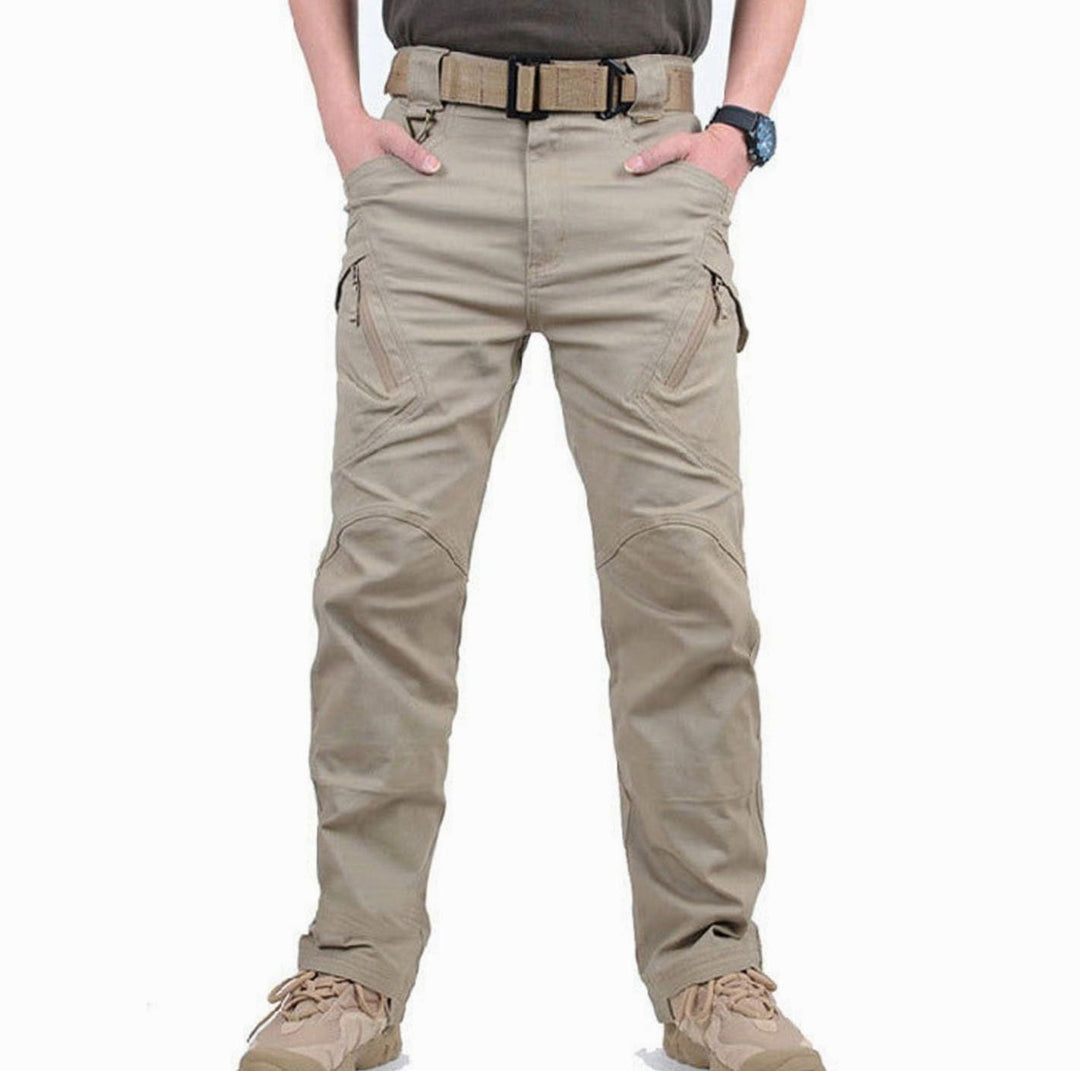 Men's Tactical Multi-Pocket Cargo Trousers Outdoor Hiking