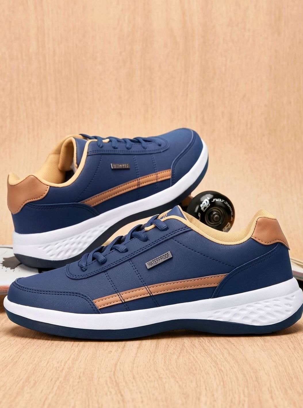 Men's Waterproof Orthopedic Lace-Up Non-Slip Trainers