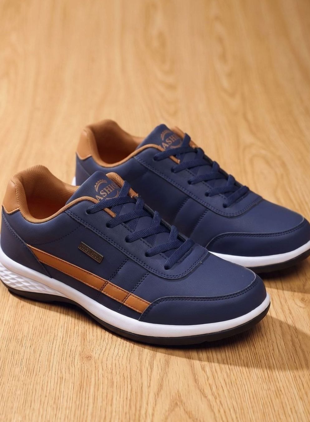 Men's Waterproof Orthopedic Lace-Up Non-Slip Trainers