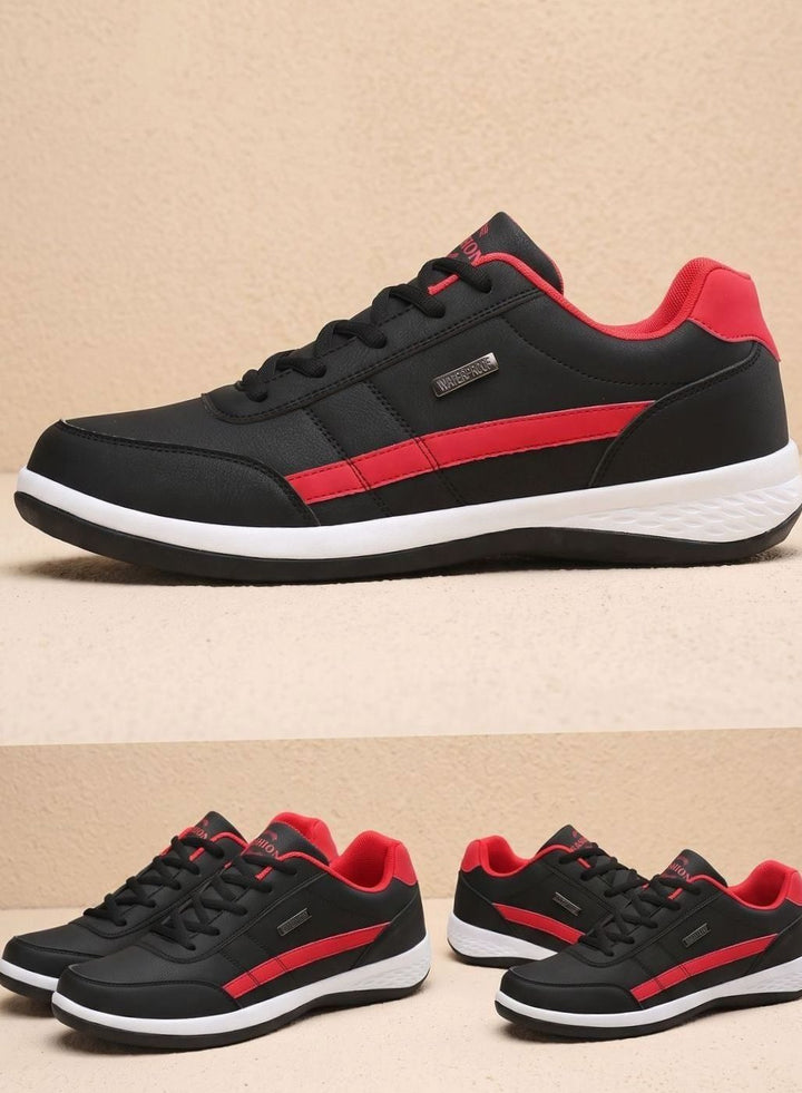 Men's Waterproof Orthopedic Lace-Up Non-Slip Trainers