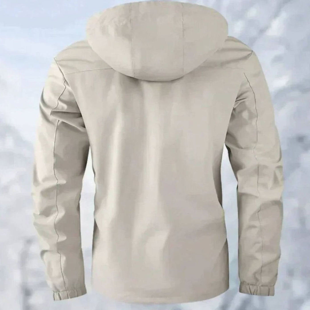 Men's Waterproof Windproof Padded Hooded Outdoor Parka Jacket