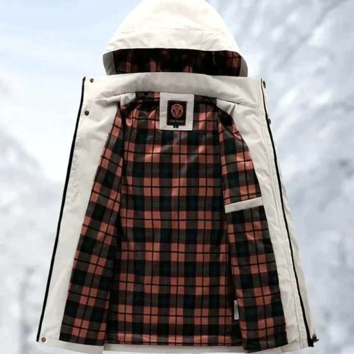 Men's Waterproof Windproof Padded Hooded Outdoor Parka Jacket