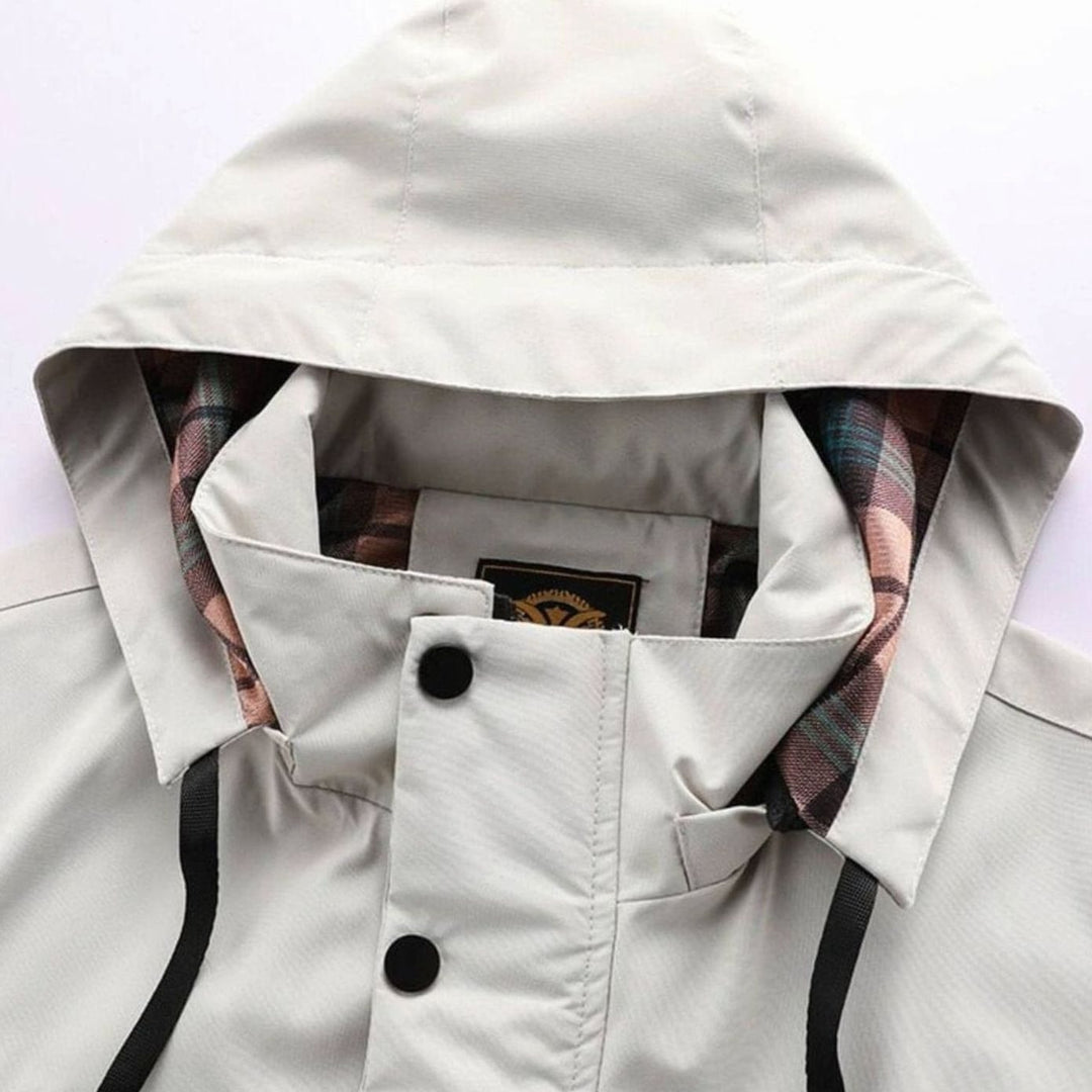 Men's Waterproof Windproof Padded Hooded Outdoor Parka Jacket