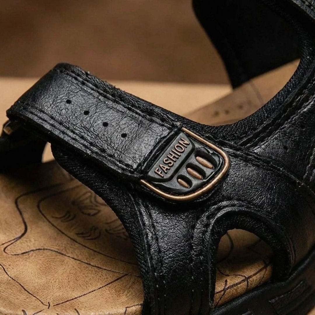 Unisex Outdoor Trekking Sandals Velcro Adjustable Grip Sole
