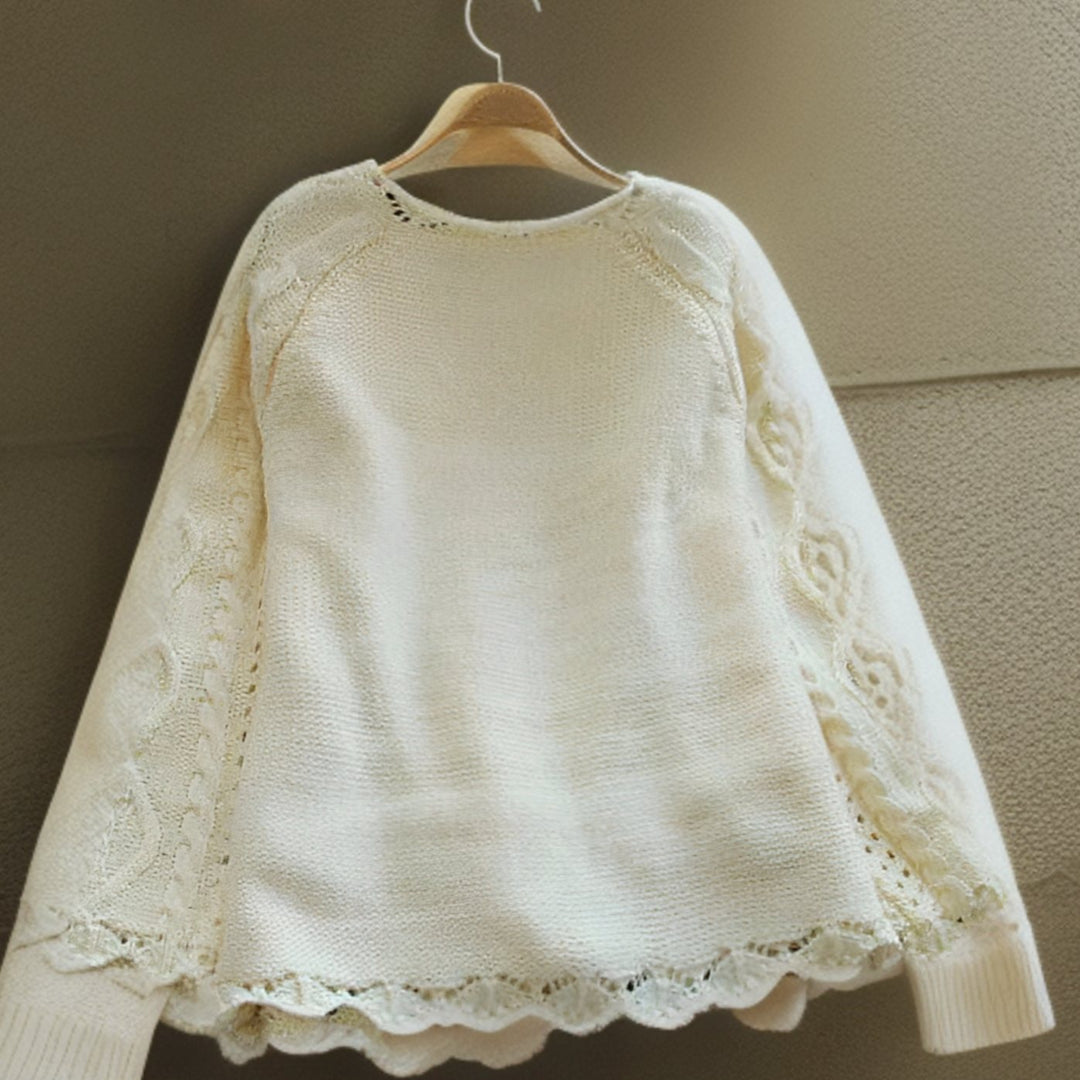 Women's Cable-Knit Button-Front Textured Cardigan Jumper