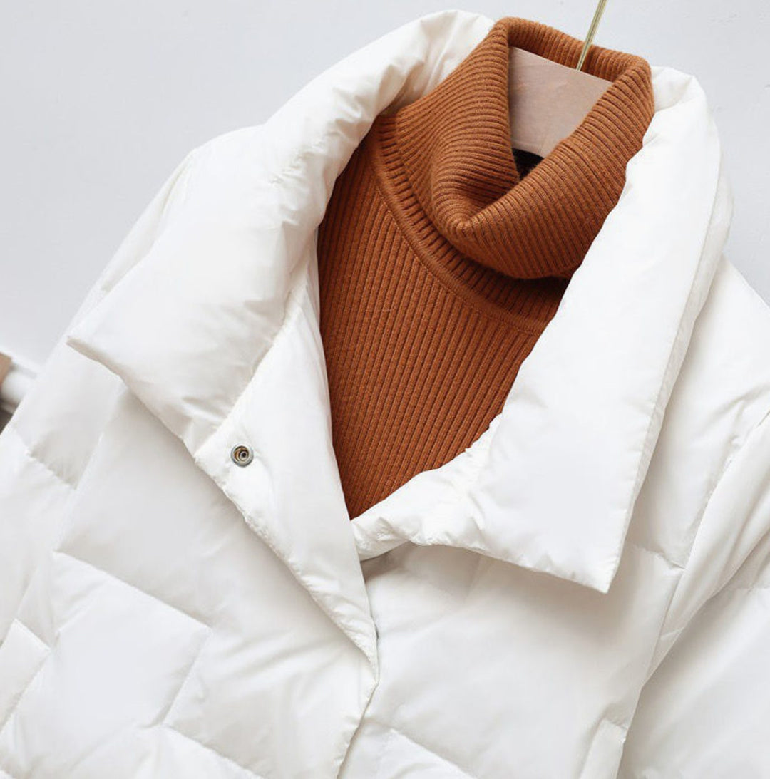 Women's Cotton-Fill Quilted Puffer Jacket Water-Resistant