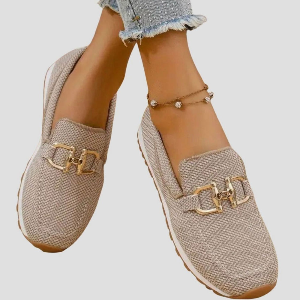 Women's Cushioned Orthopedic Horsebit Slip-On Loafers