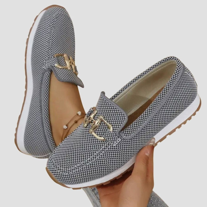 Women's Cushioned Orthopedic Horsebit Slip-On Loafers