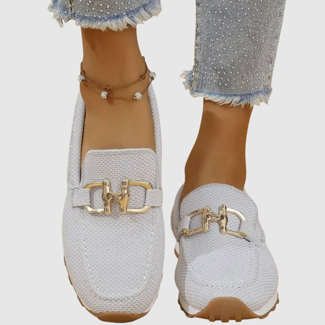 Women's Cushioned Orthopedic Horsebit Slip-On Loafers
