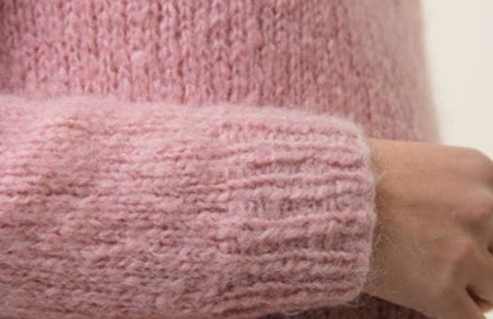 Women's Fair Isle Jacquard Turtleneck Jumper Longline Knit