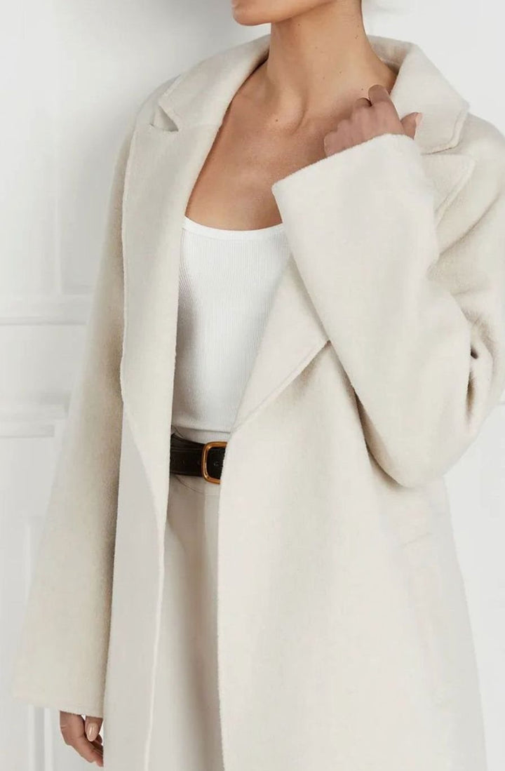 Women's Oversized Long Open-Front Trench Coat