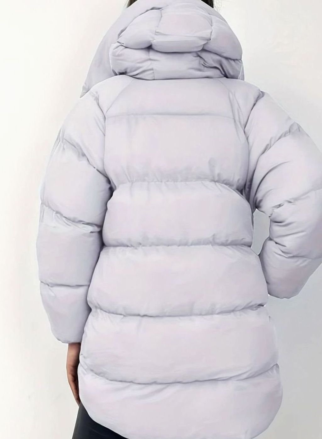 Women's Oversized Quilted Stand-Collar Zip-Up Puffer Jacket