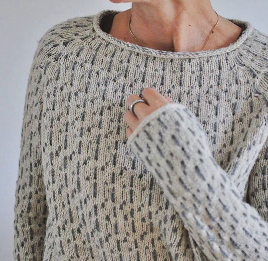 Women's Relaxed-Fit Textured Knitted Jumper