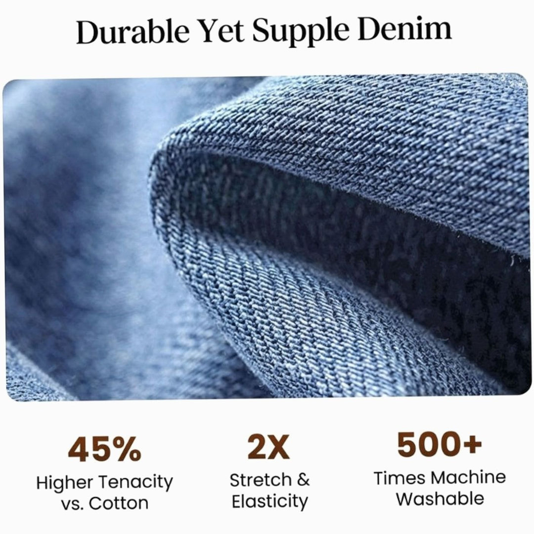 Women's Vintage High-Waist Wide-Leg Jeans