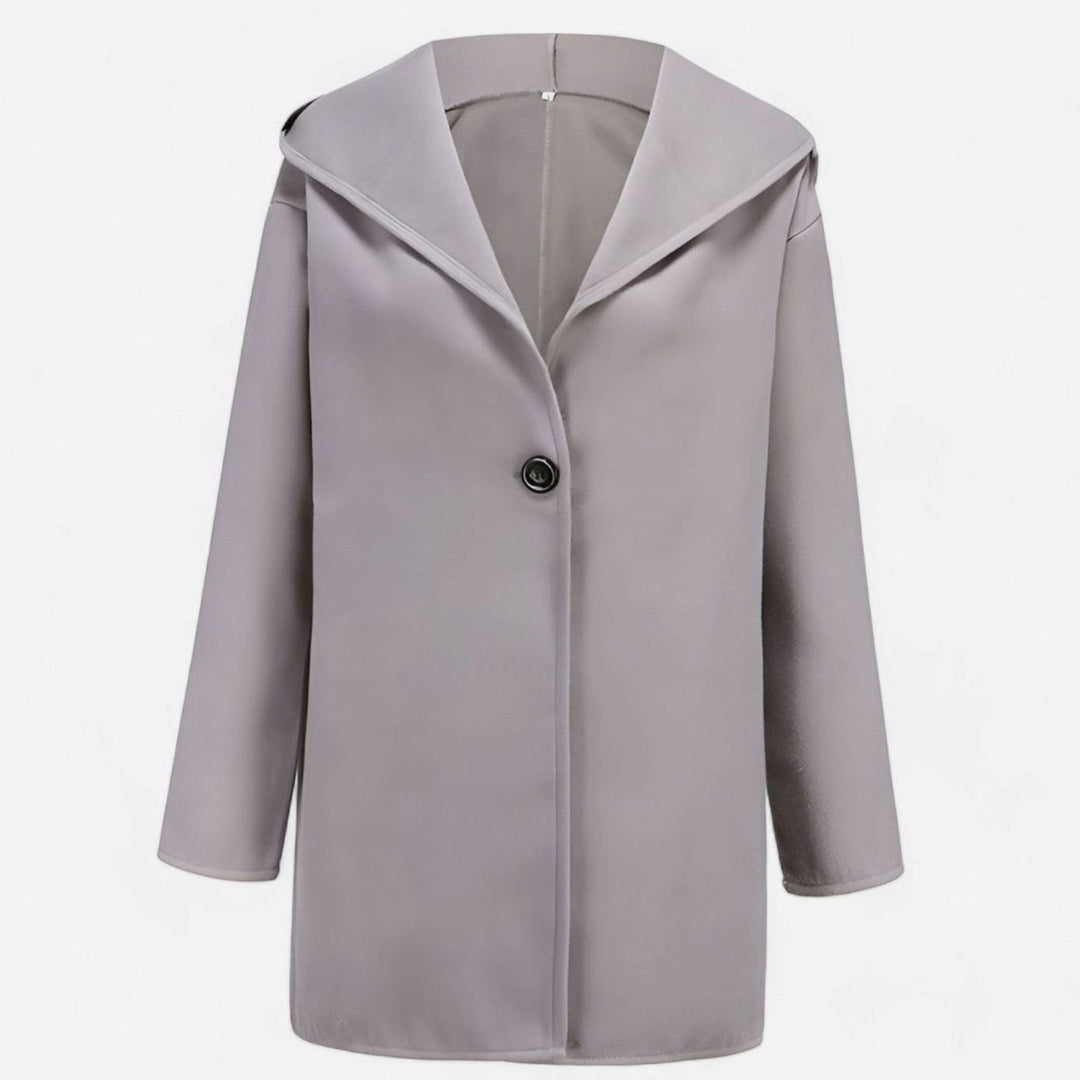 Women's Wool-Blend Oversized Belted Long Trench Coat